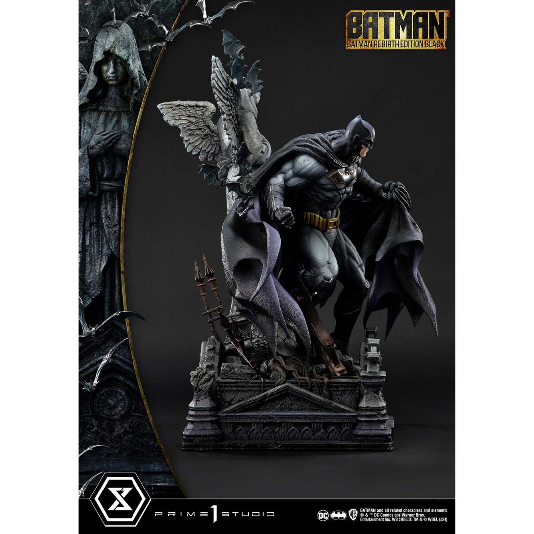 Batman Rebirth Edition (Black) By Prime1 Studios -Prime 1 Studio - India - www.superherotoystore.com