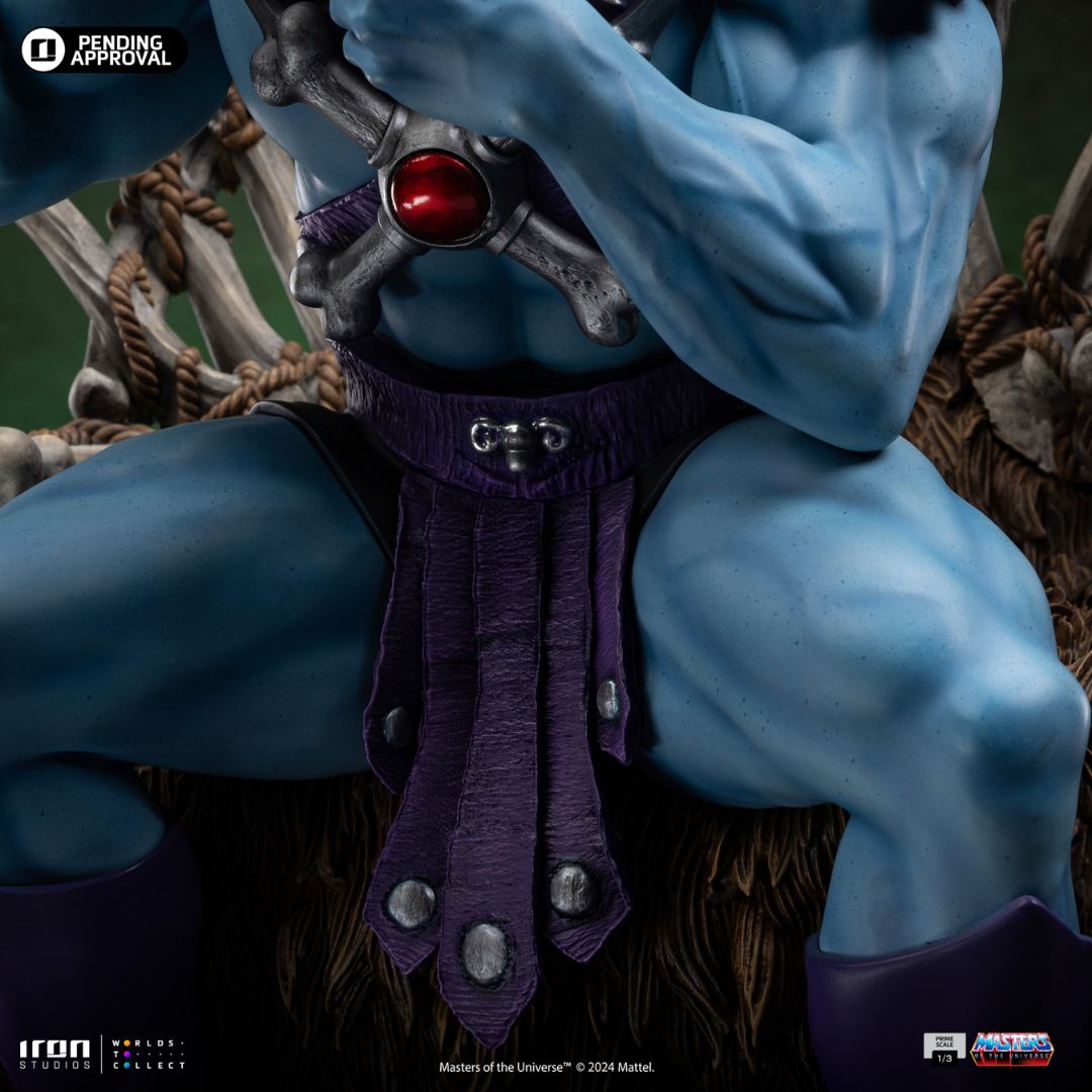 Skeletor (10Th Anniversary) - Masters Of The Universe - Prime Scale Statue By Iron Studios -Iron Studios - India - www.superherotoystore.com