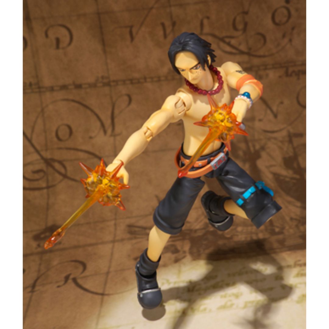 One Piece Portgas D Ace Flame Fist S.H.Figuarts by Tamashii Nations -Tamashii Nations - India - www.superherotoystore.com