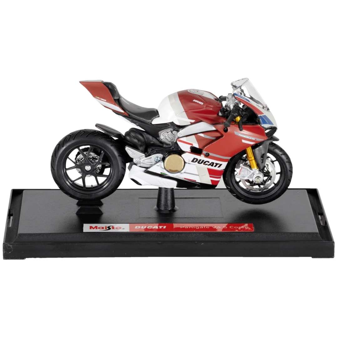 Red DUCATI PANIGALE V4 S CO MODEL By Maisto - www.superherotoystore.com