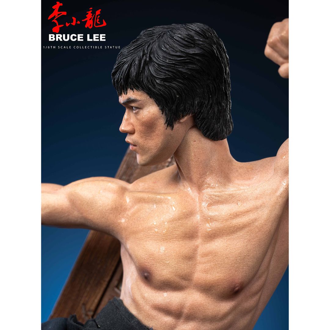 Bruce Lee (Flying-Kick) Statues By Star Ace Toys