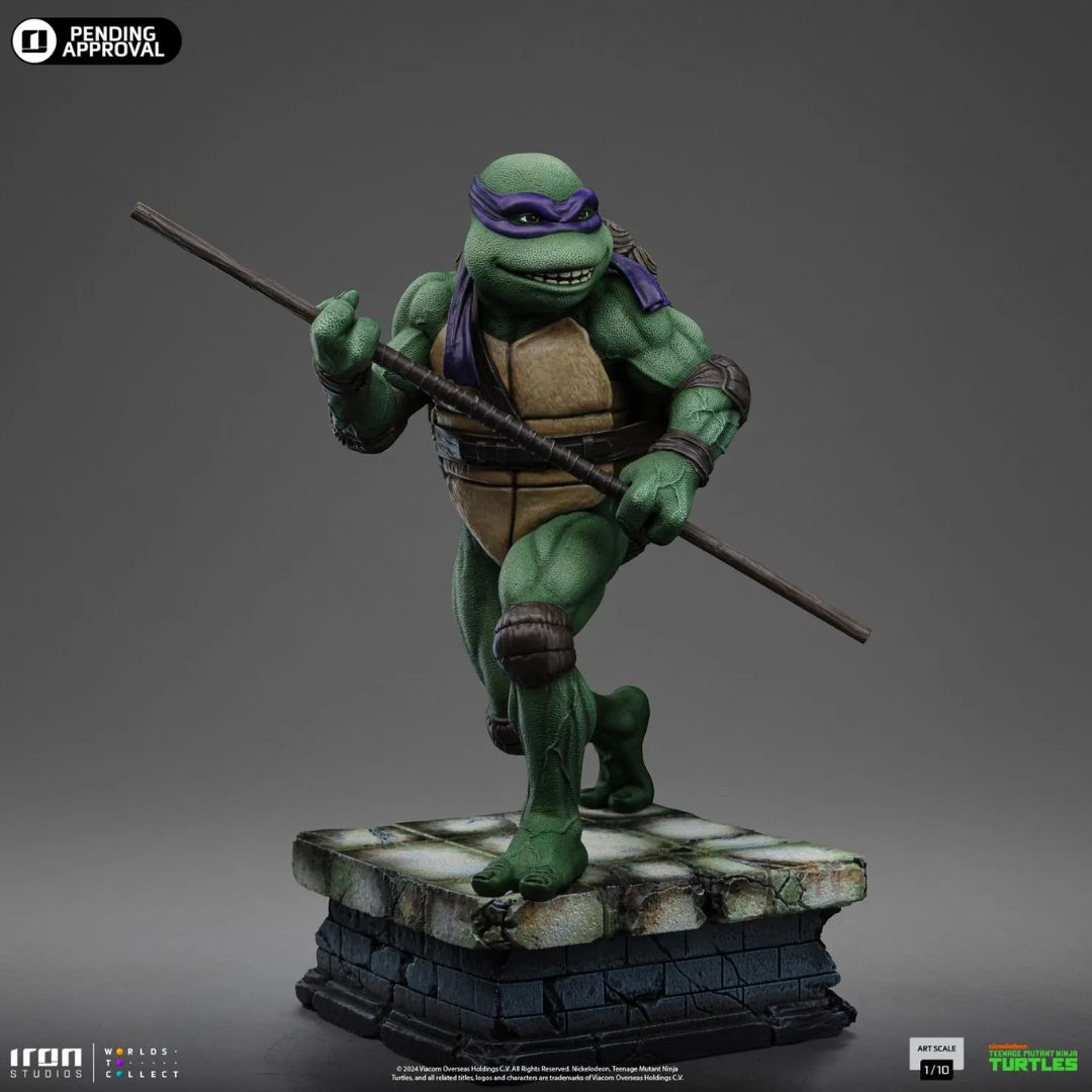 Donatello Statue By Iron Studios -Iron Studios - India - www.superherotoystore.com