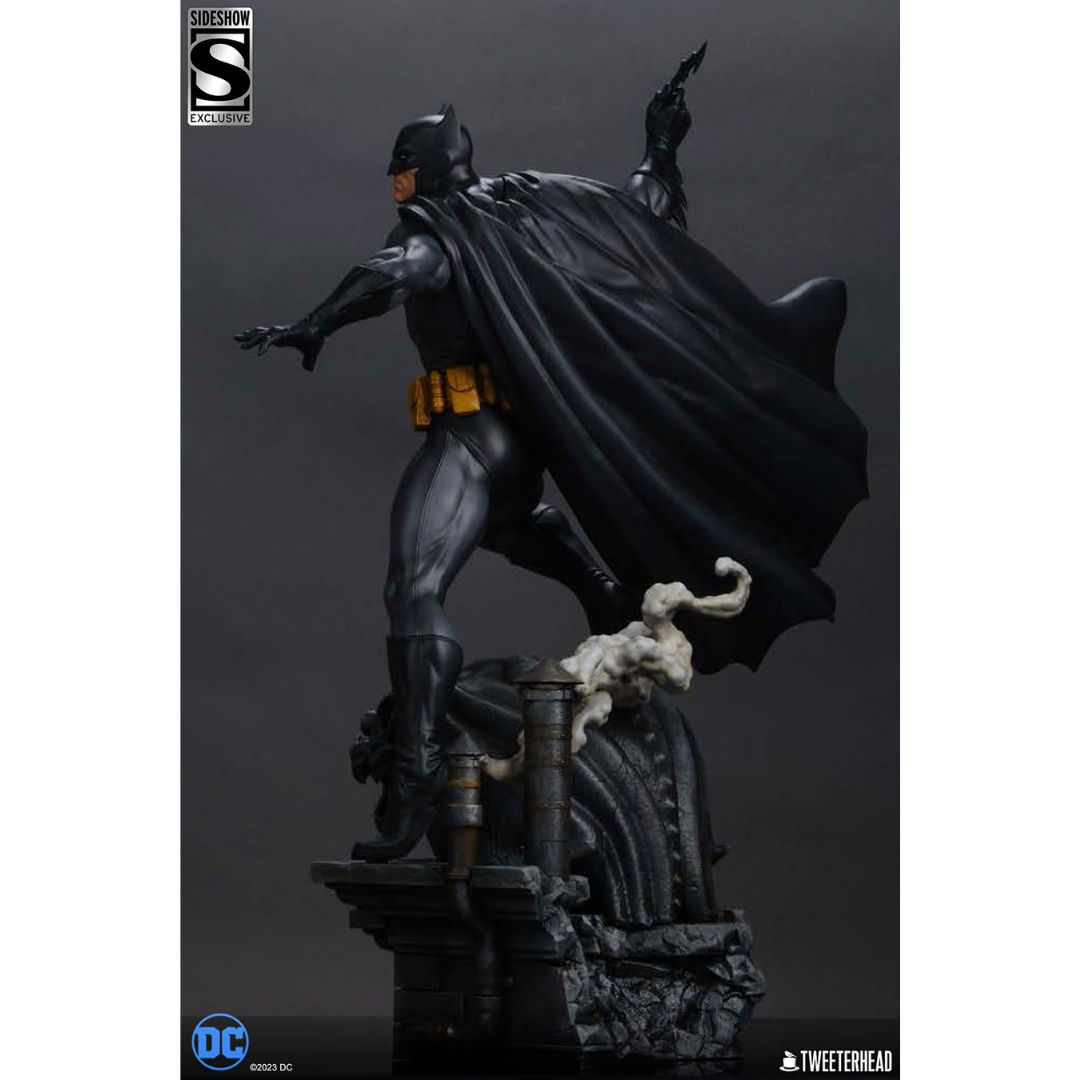 Batman™ (Black And Gray Edition ) Quarter Scale Maquette Statue By Tweeterhead -Tweeterhead - India - www.superherotoystore.com