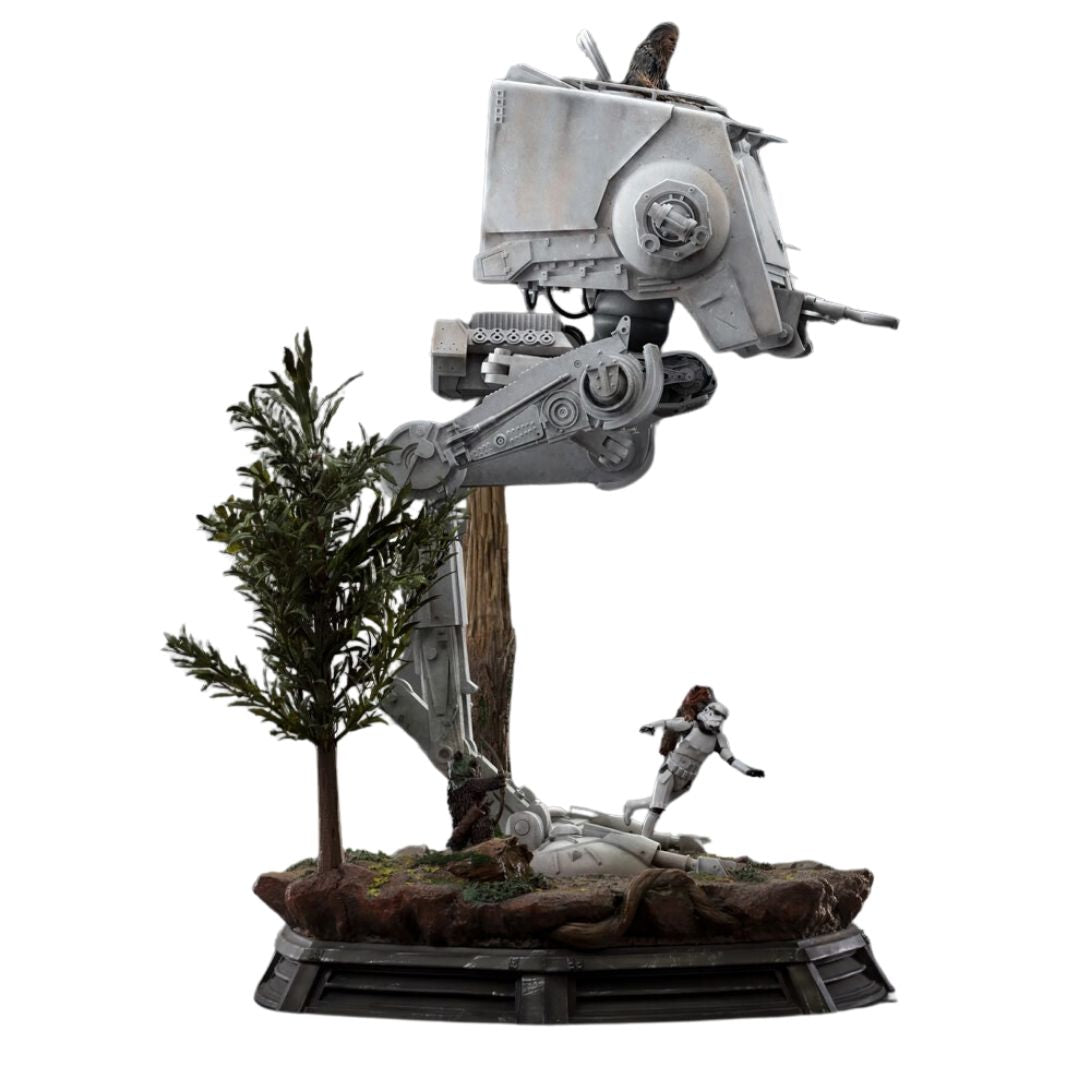 At-St And Chewbacca Statues By Iron Studios -Iron Studios - India - www.superherotoystore.com