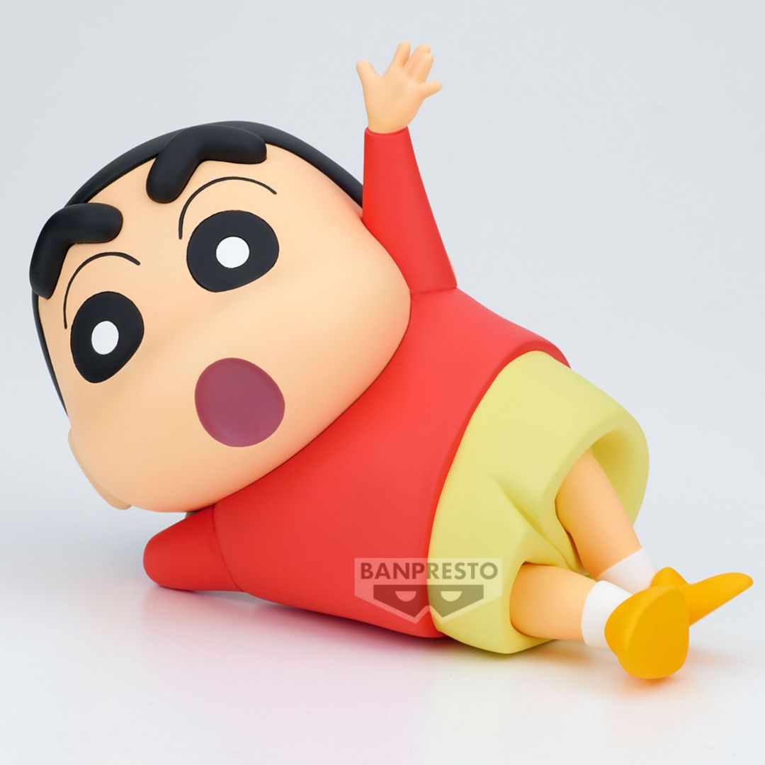 Crayon Shinchan Big Sofvimates - Shinnosuke No Hara - Oh Figure By Banpresto -Banpresto - India - www.superherotoystore.com