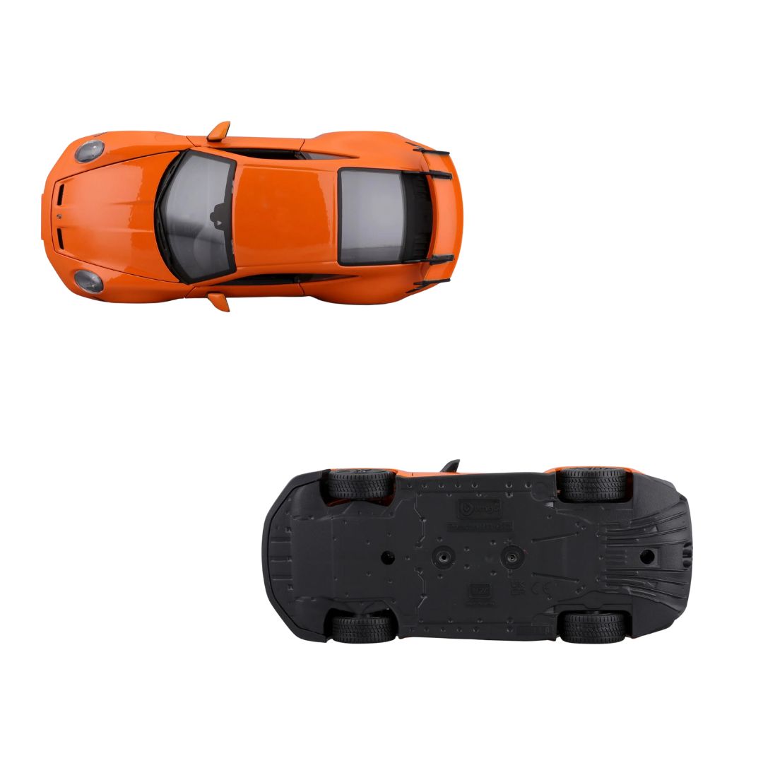 2022 Orange Porsche 911 GT3 1:24 Scale Die-Cast Car by Bburago -Bburago - India - www.superherotoystore.com