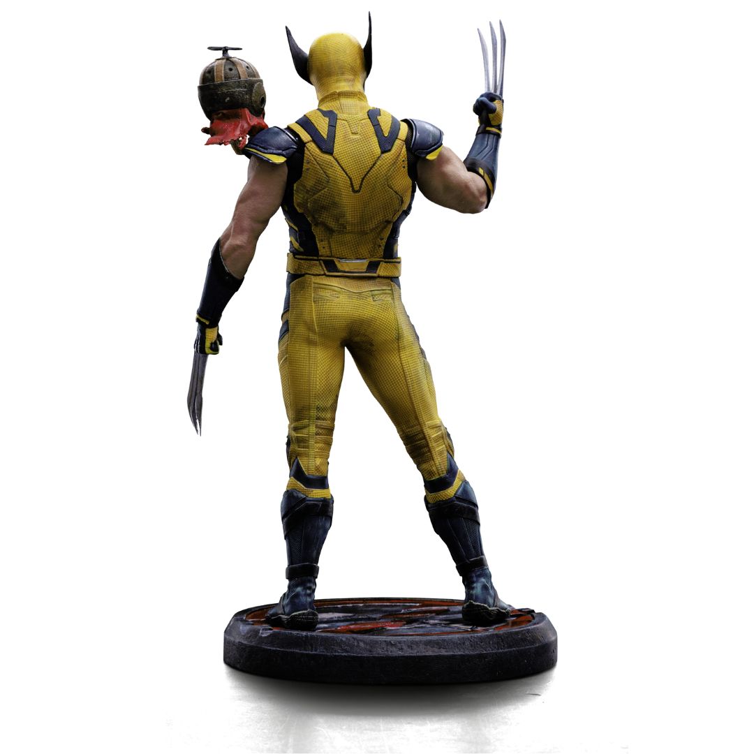 Wolverine-  Deadpool & Wolverine Statue by Iron Studios -Iron Studios - India - www.superherotoystore.com