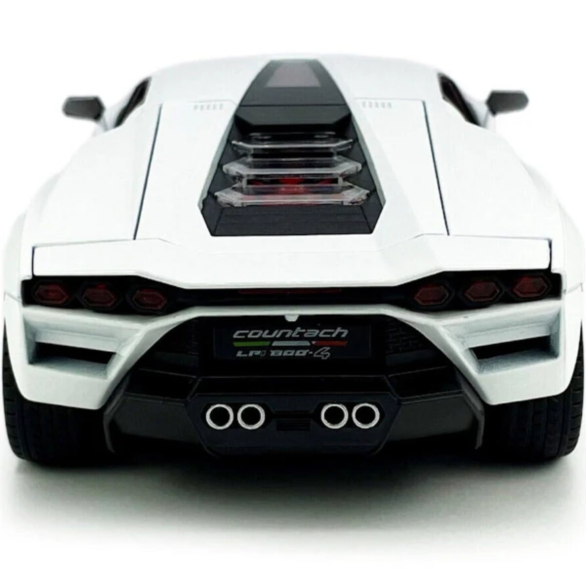 White Lamborghini Countach LPI 800-4 1:24 Scale Die-Cast Car by Bburago -Bburago - India - www.superherotoystore.com