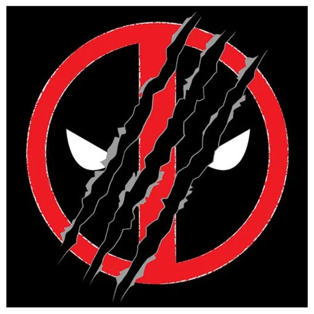 Deadpool Wolverine Logo T Shirt -Redwolf - India - www.superherotoystore.com