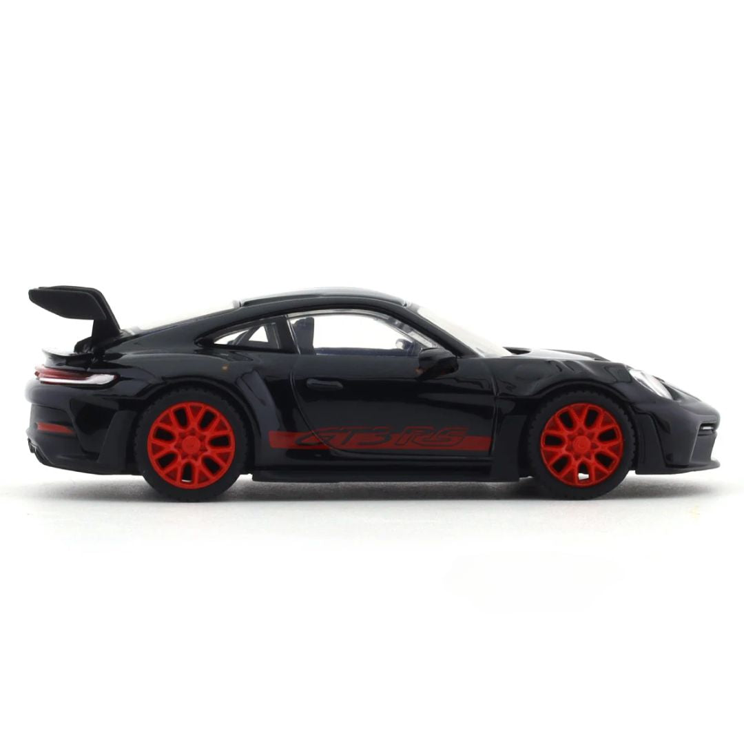 Porsche 911 GT3 RS Black 1:43 Diecast car by Bburago -Bburago - India - www.superherotoystore.com