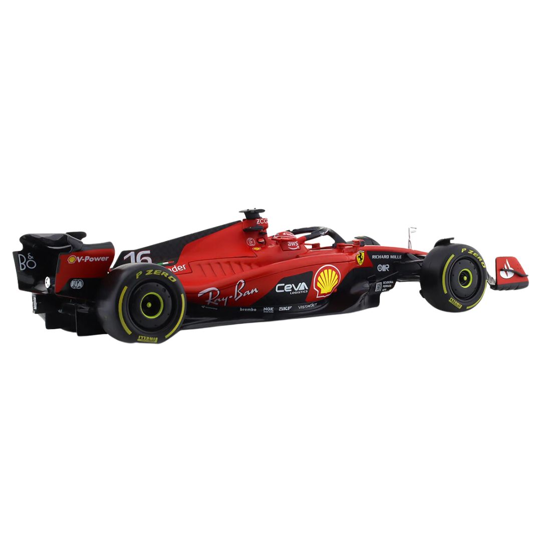 Ferrari 1:18 Scale  SF23 (Deluxe Version) by Bburago -Bburago - India - www.superherotoystore.com