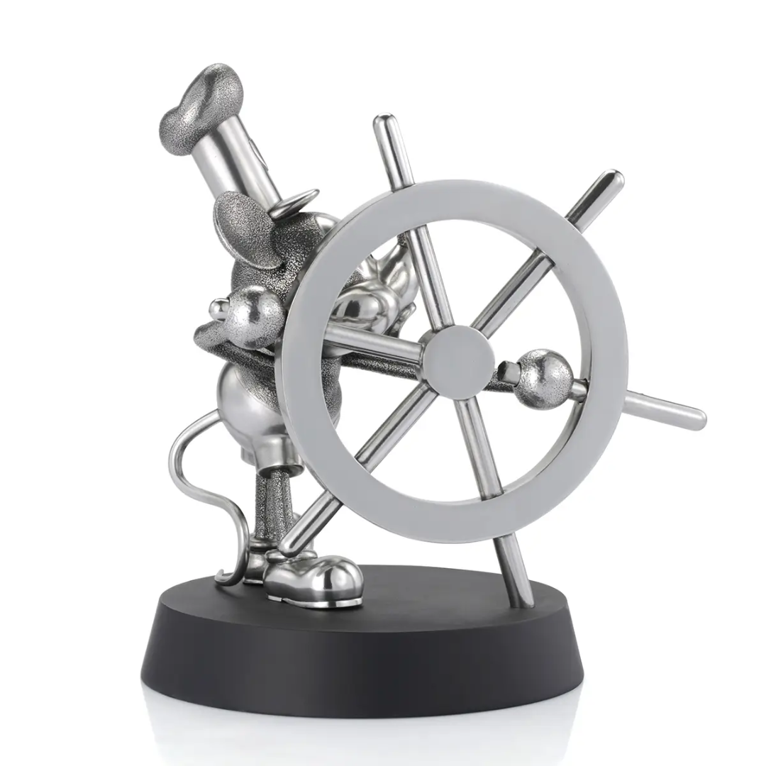 Limited Edition Mickey Mouse Steamboat Willie Figurine By Royal Selangor -Royal Selangor - India - www.superherotoystore.com