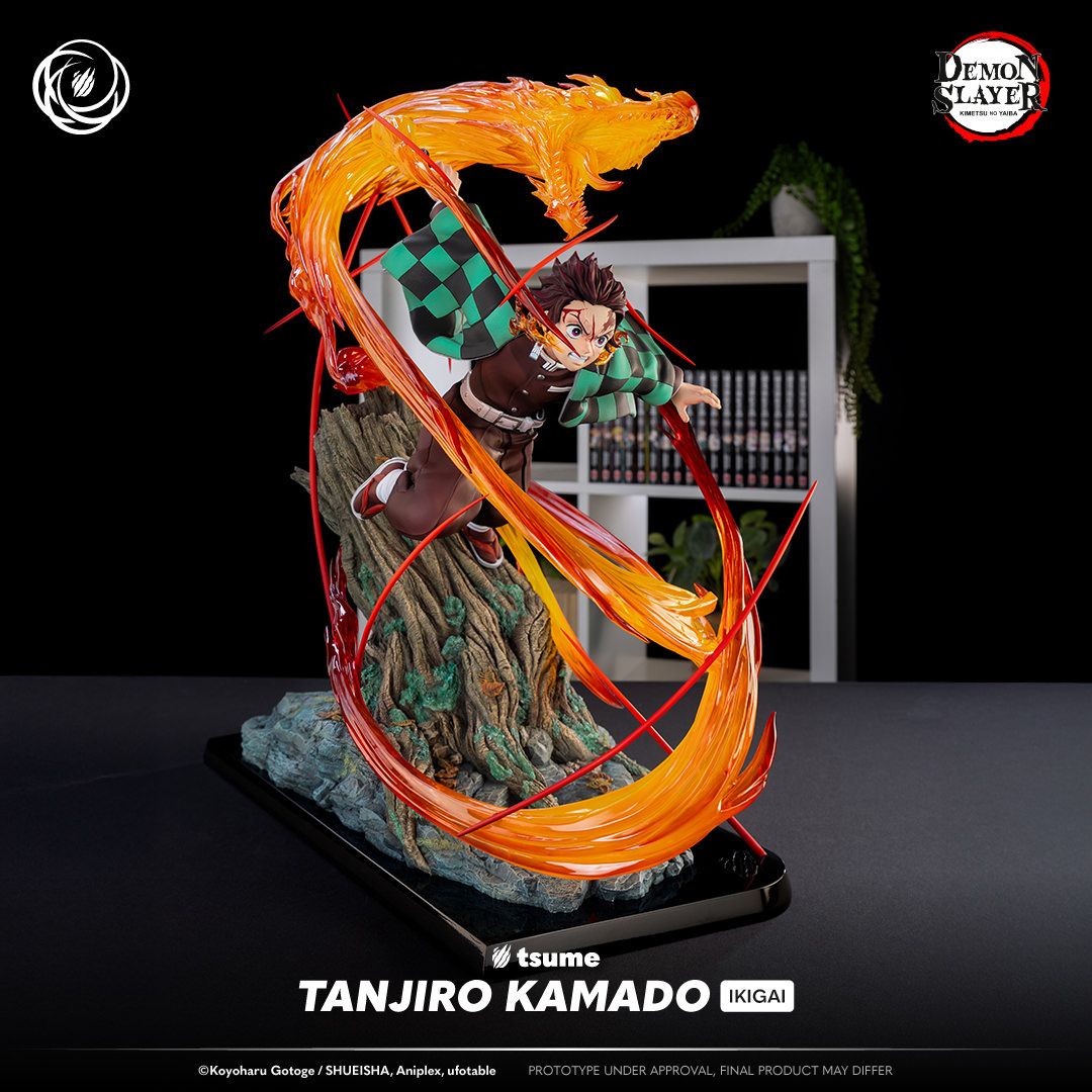 Tanjiro Kamado Ikigai Statue By Tsume Art -Tsume Art - India - www.superherotoystore.com