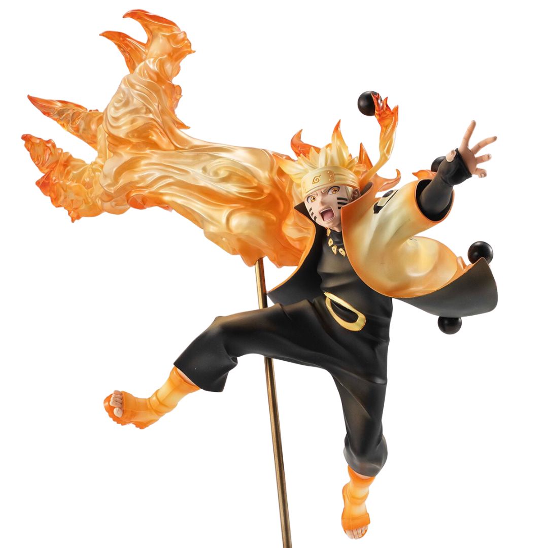 Naruto Shippuden -Naruto Uzumaki Six Paths Sage Mode G.E.M. 15Th Anniversary Ver. Statue By Megahouse -Megahouse - India - www.superherotoystore.com