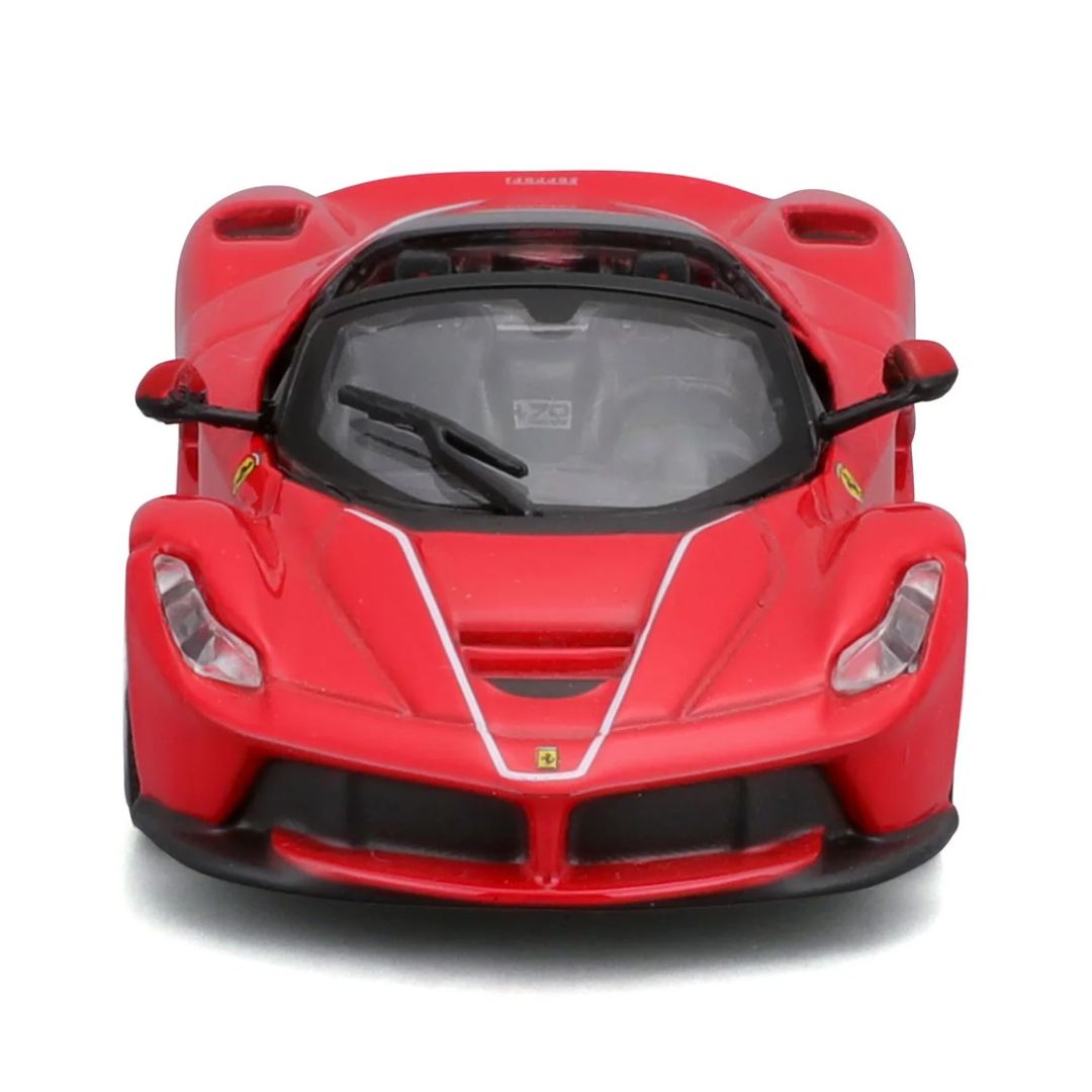 Red Ferrari LaFerrari Aperta 1:43 Scale Die-Cast car by Bburago -Bburago - India - www.superherotoystore.com