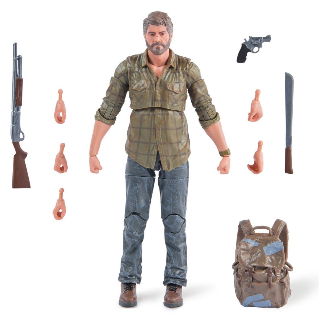 The Last Of Us Shapes Collection Joel And Ellie Action Figure 2-Pack By Spin Master -Spin Master - India - www.superherotoystore.com