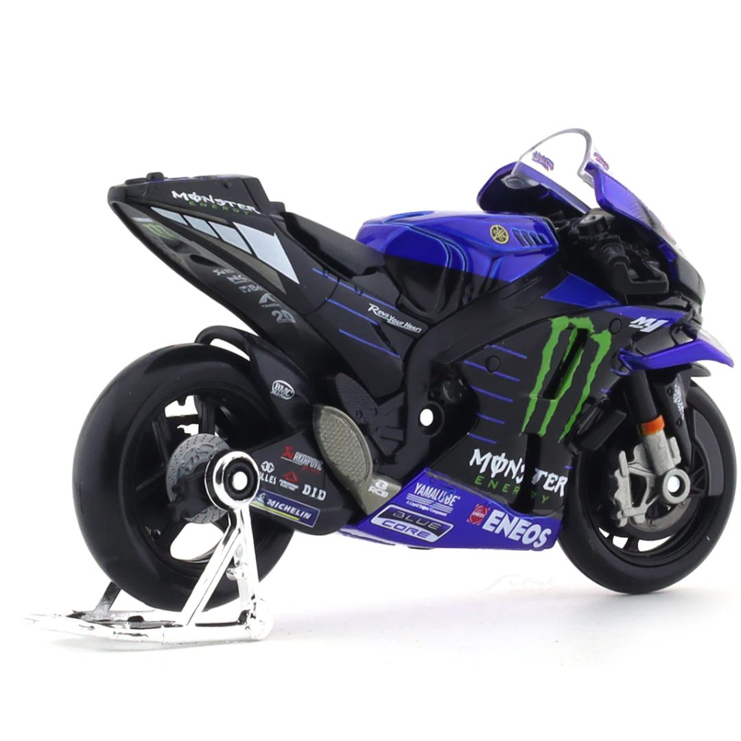 Maisto 1:18 2022 GP Racing Yamaha Factory Racing Team Die Cast Vehicles  Collectible Motorcycle Model Toys