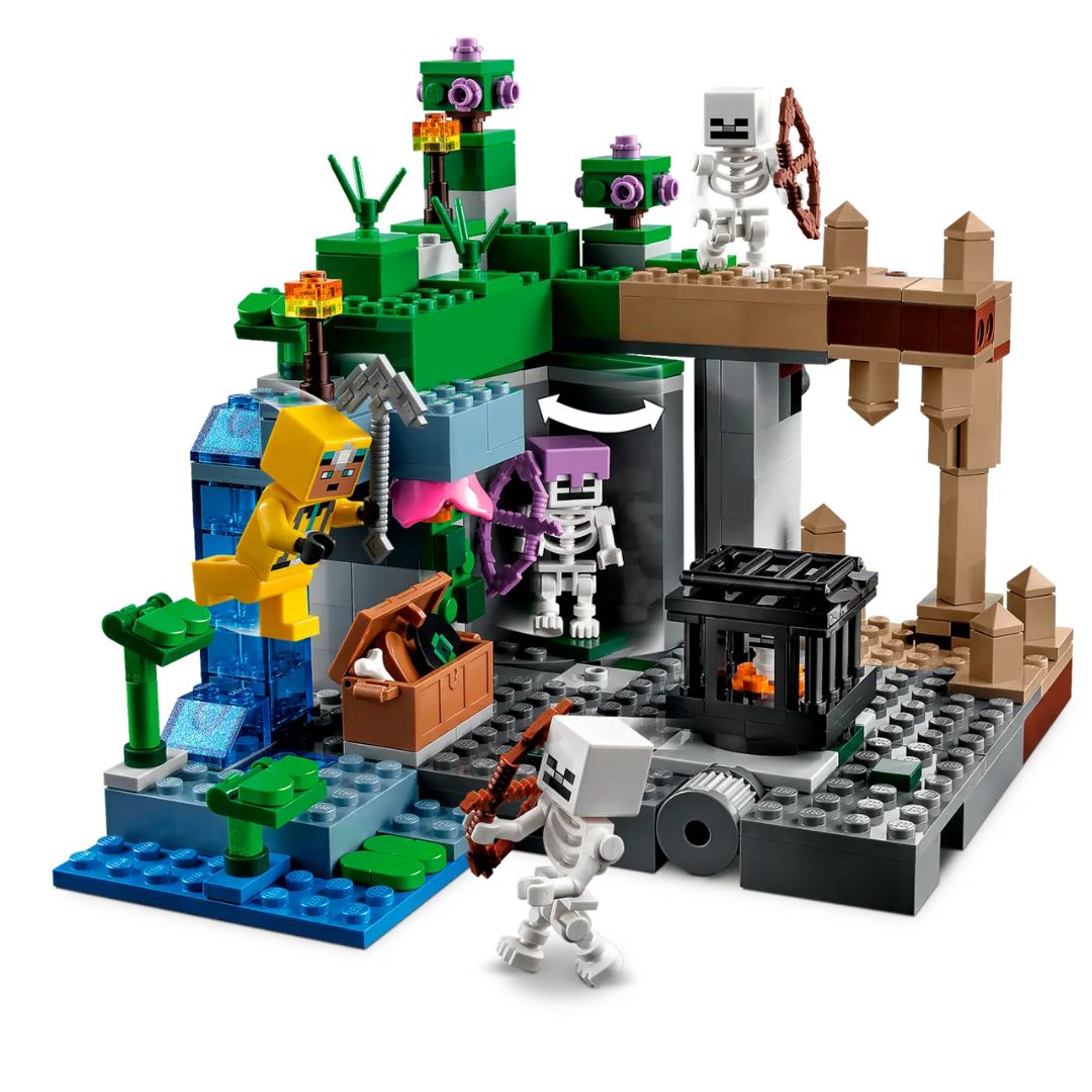 Minecraft The Skeleton Dungeon by Lego -Lego - India - www.superherotoystore.com