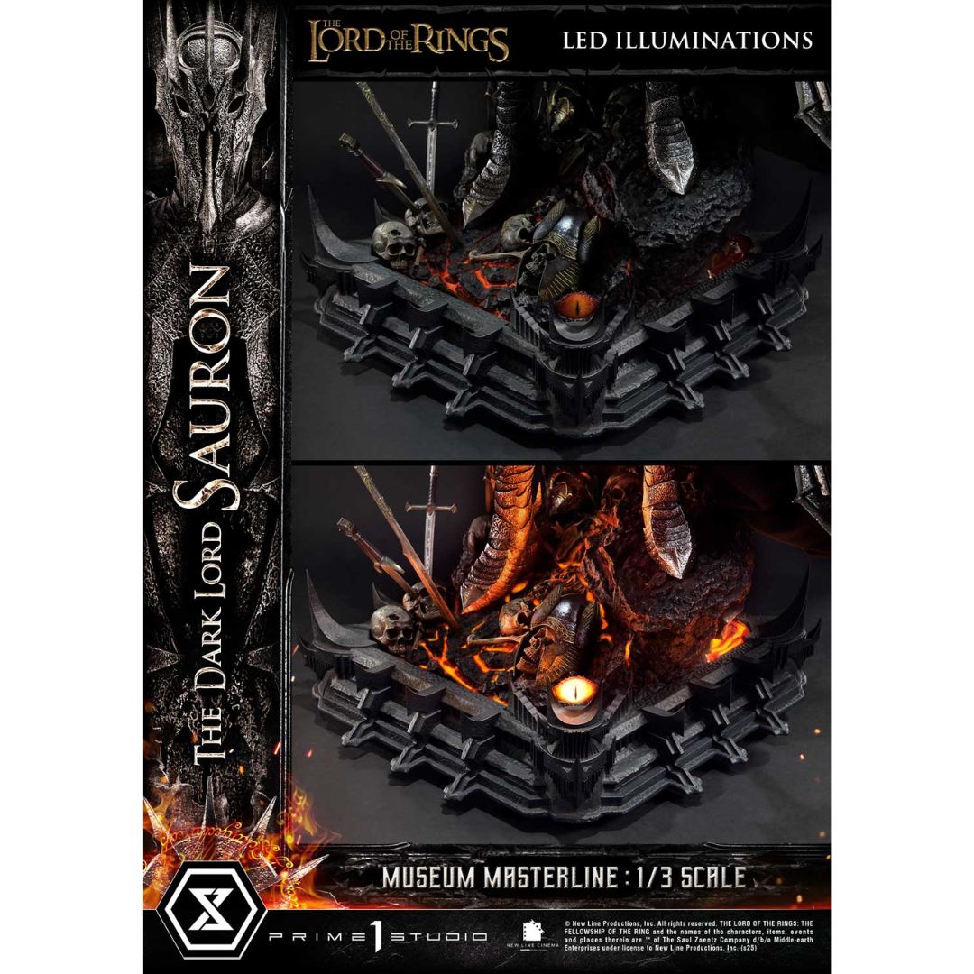 The Lord Of The Rings The Dark Lord Sauron Statue By Prime1 Studios -Prime 1 Studio - India - www.superherotoystore.com