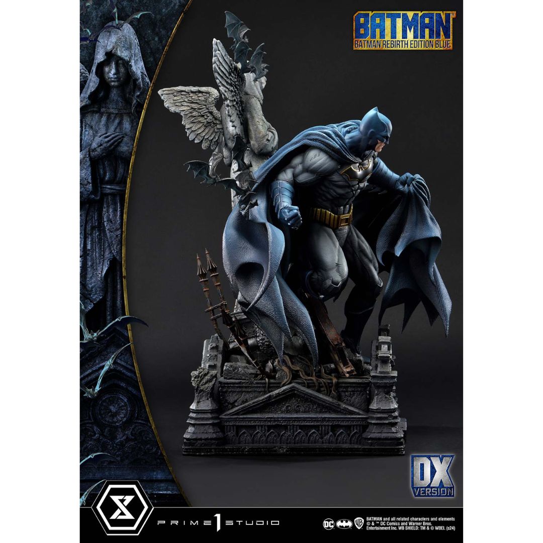 Batman Rebirth Edition (Blue) Dx Bonus Version By Prime1 Studios -Prime 1 Studio - India - www.superherotoystore.com