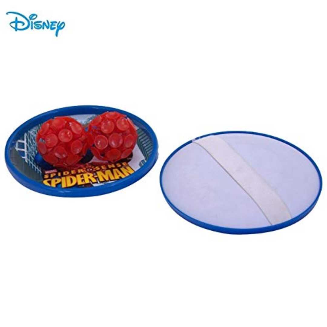 MARVEL SPIDER-MAN CATCH BALL SET (TWO BALL TWO PLATES) - BLUE By Mesuca -Mesuca - India - www.superherotoystore.com