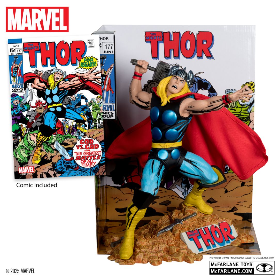 Marvel Collection - Thor (The Mighty Thor #177) By Mcfarlane Toys -McFarlane Toys - India - www.superherotoystore.com