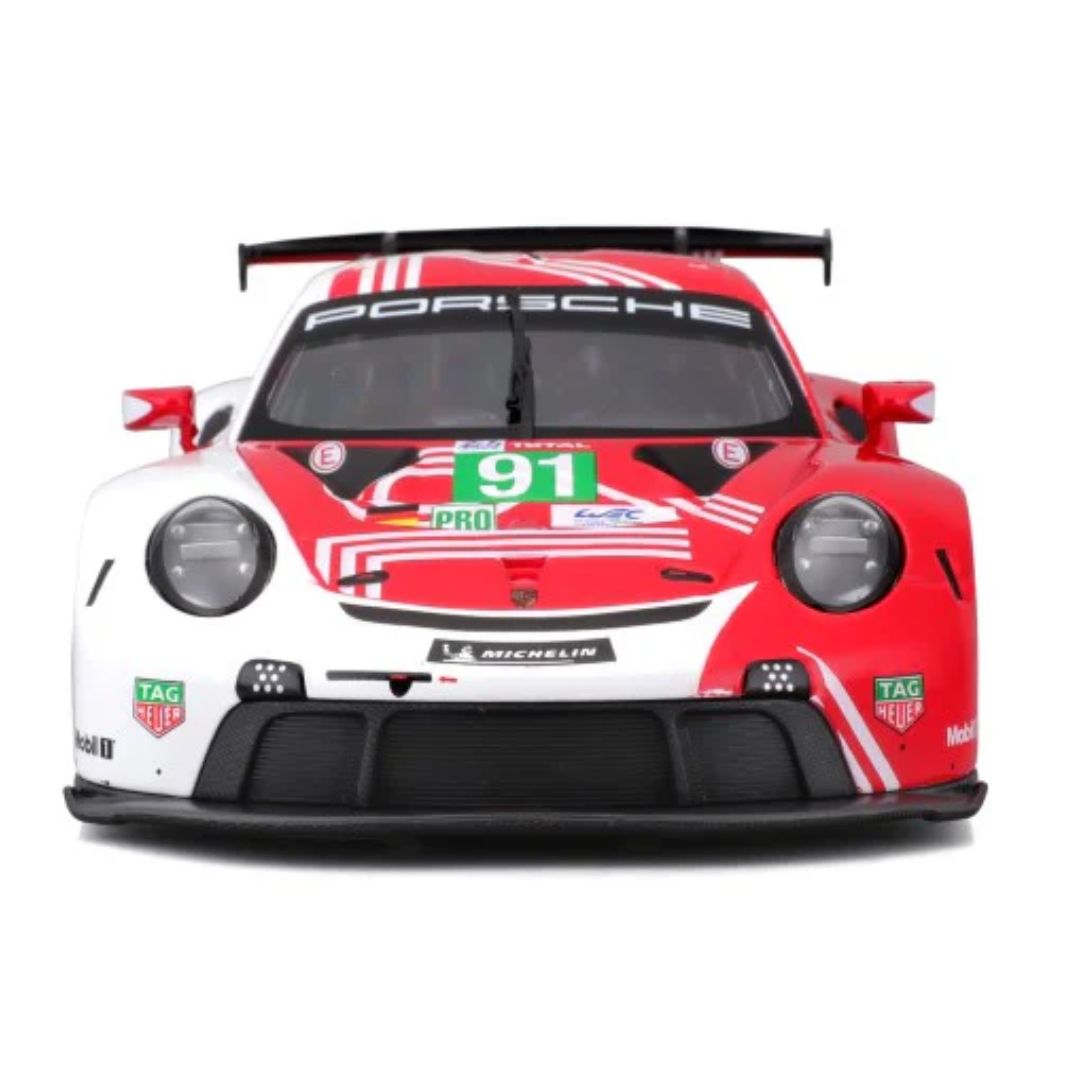 2020 Porsche 911 RSR LeMans 1:24 Scale Die-Cast Car by Bburago -Bburago - India - www.superherotoystore.com