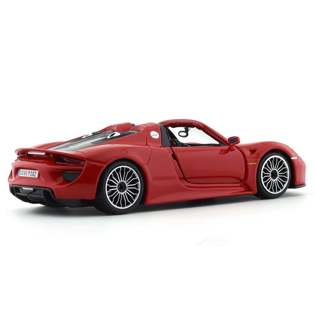 Porsche 918 Spyder Diecast 1:24 Bburago licensed diecast Scale Model car -Bburago - India - www.superherotoystore.com