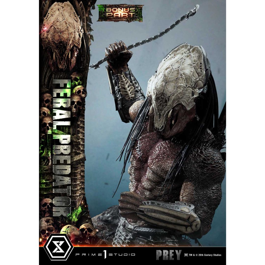 Prey (Film) Feral Predator Deluxe Version Statue By Prime1 Studios -Prime1 Studios - India - www.superherotoystore.com