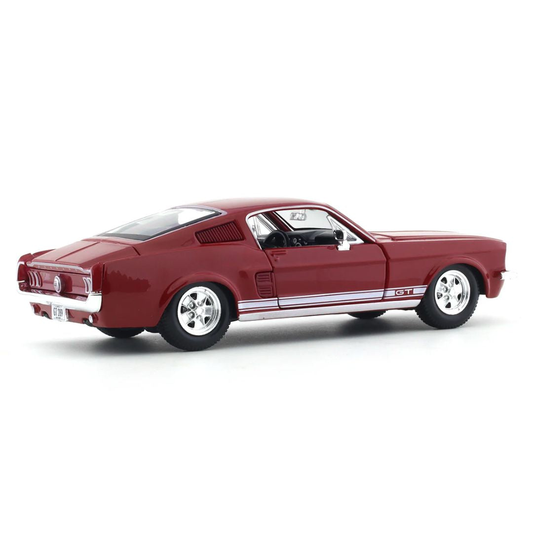 1967 Red Ford Mustang GT 1:24 Scale Die-Cast Car by Maisto -Solido - India - www.superherotoystore.com