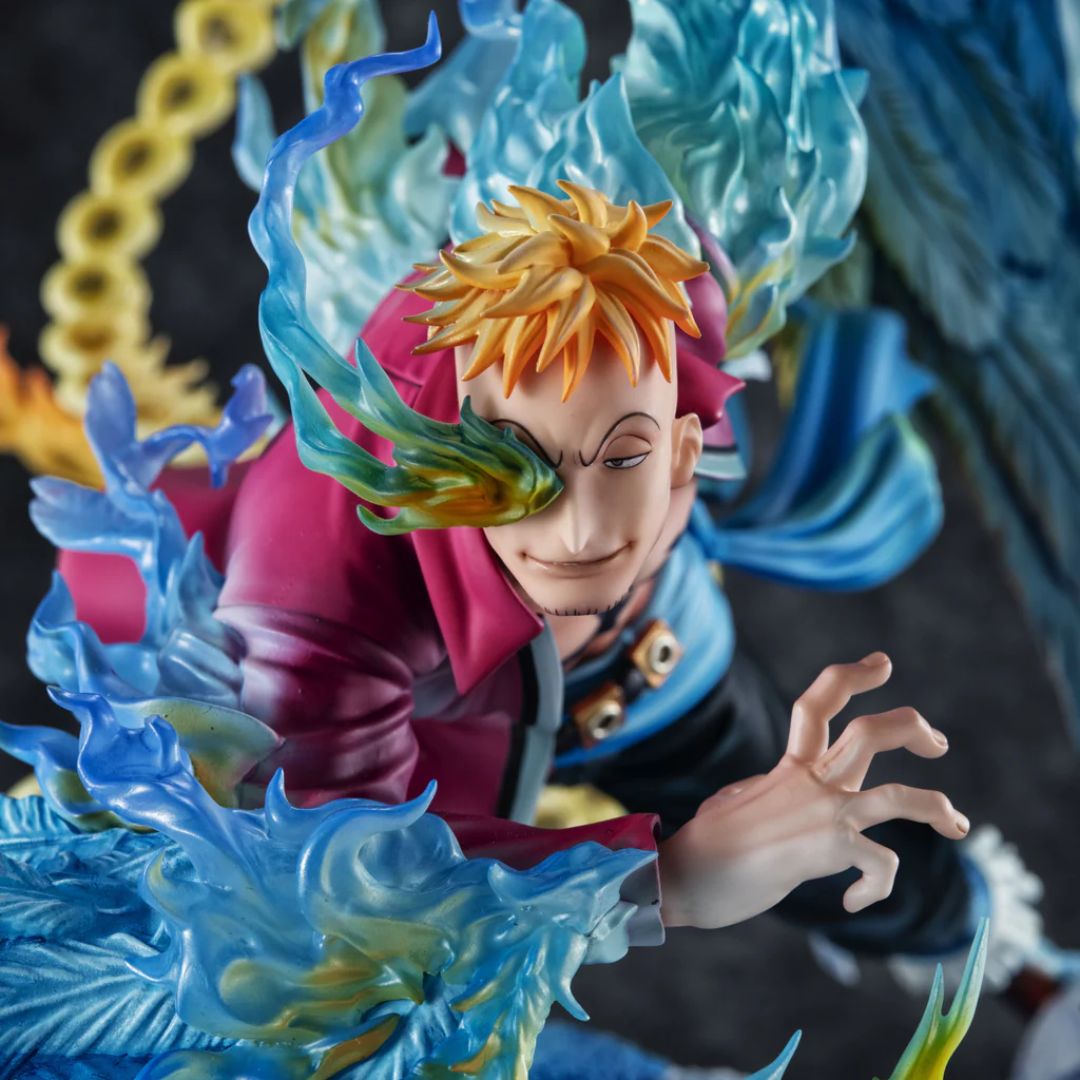 Portrait.Of.Pirates One Piece  “Mas-Maximum” Leader Of 1St Group Of Whitebeard Pirates Marco The Phoenix  By Megahouse