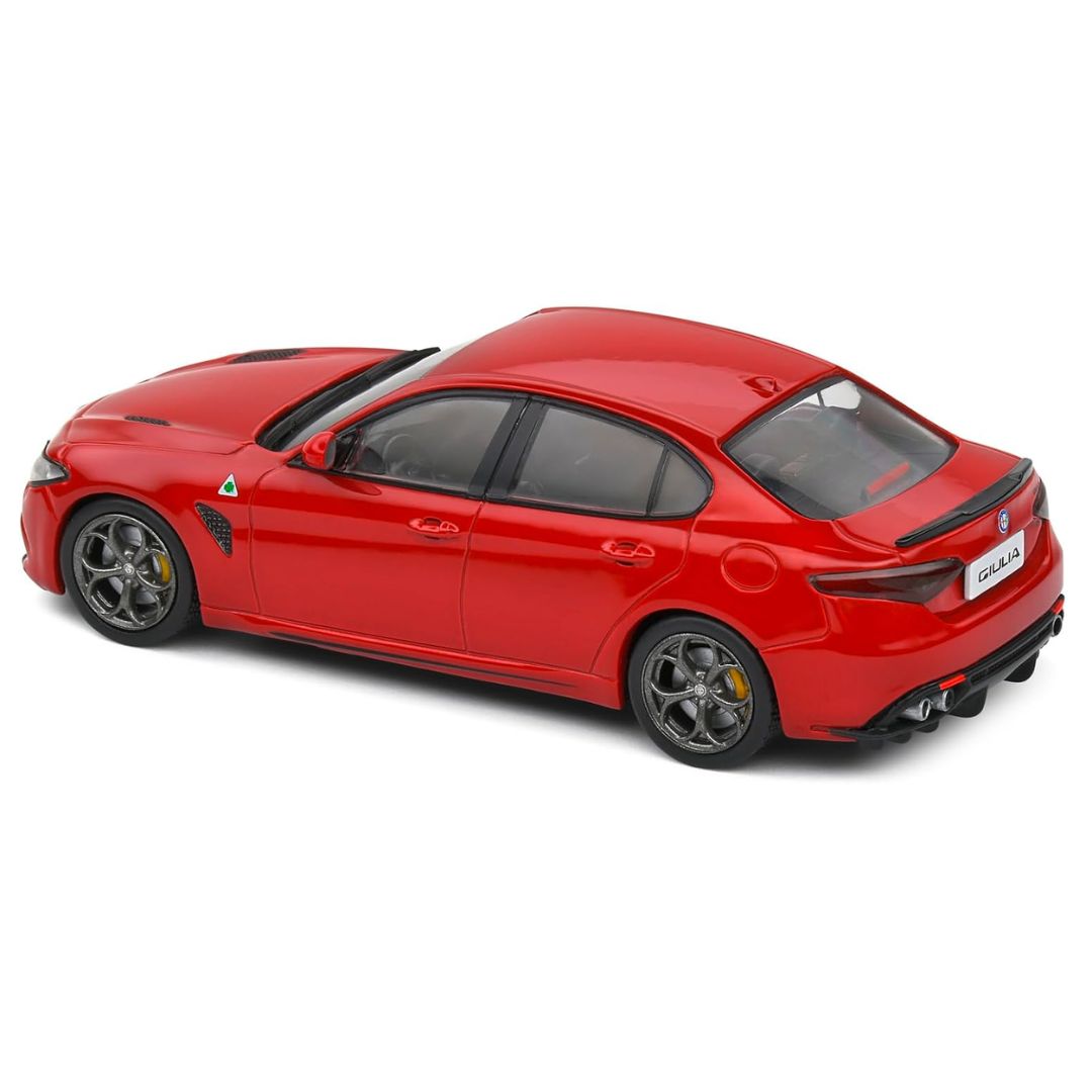 ALFA ROMEO GIULIA QUADRIFOGLIO RED 2019 1:43 scale by Solido -Solido - India - www.superherotoystore.com