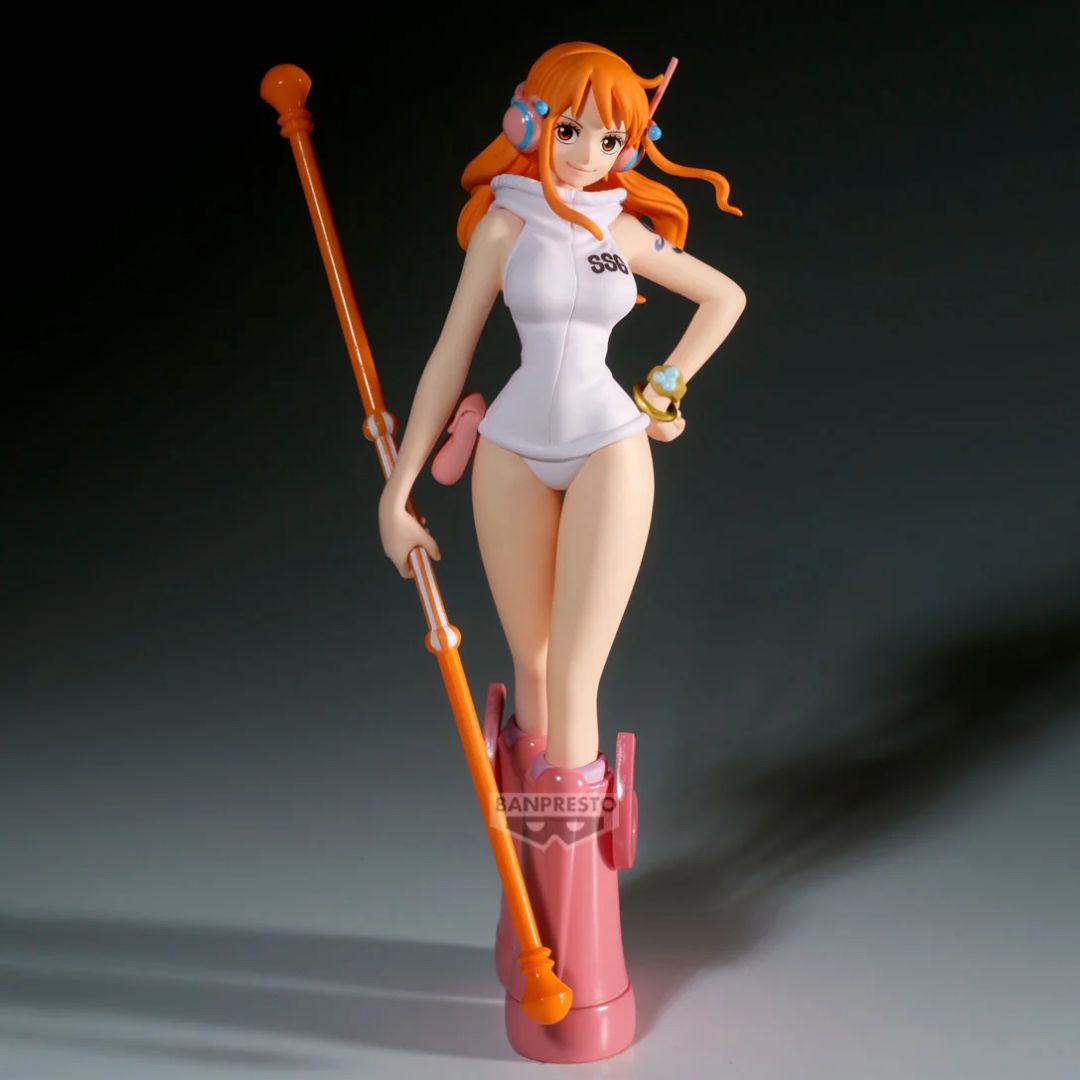 One Piece The Shukko - Nami - Ver.Egghead Figure Statue By Banpresto -Banpresto - India - www.superherotoystore.com