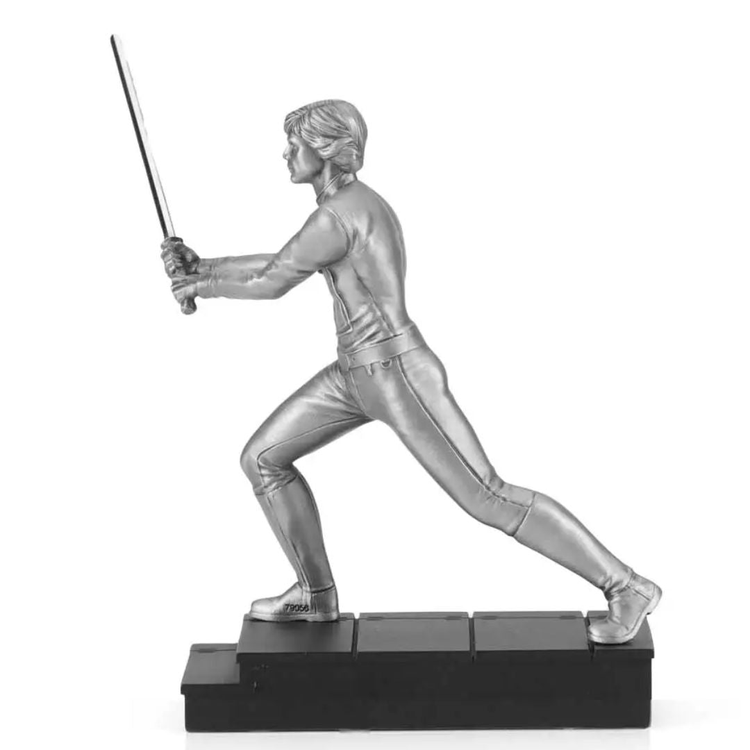 Luke Skywalker Lightsaber Duel Figurine By Royal Selangor -Royal Selangor - India - www.superherotoystore.com