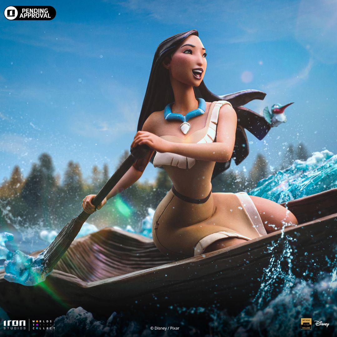 Pocahontas Deluxe Art Statue By Iron Studios -Iron Studios - India - www.superherotoystore.com