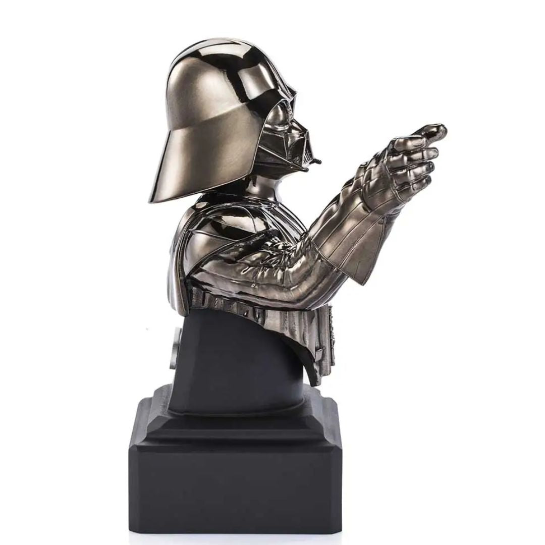 Limited Edition Black Darth Vader Bust By Royal Selangor