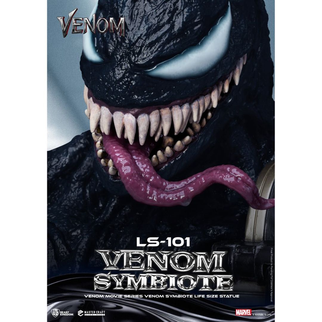 Venom Movie Series Ls-101 Venom Symbiote Life Size Statue By Beast Kingdom -Beast Kingdom - India - www.superherotoystore.com