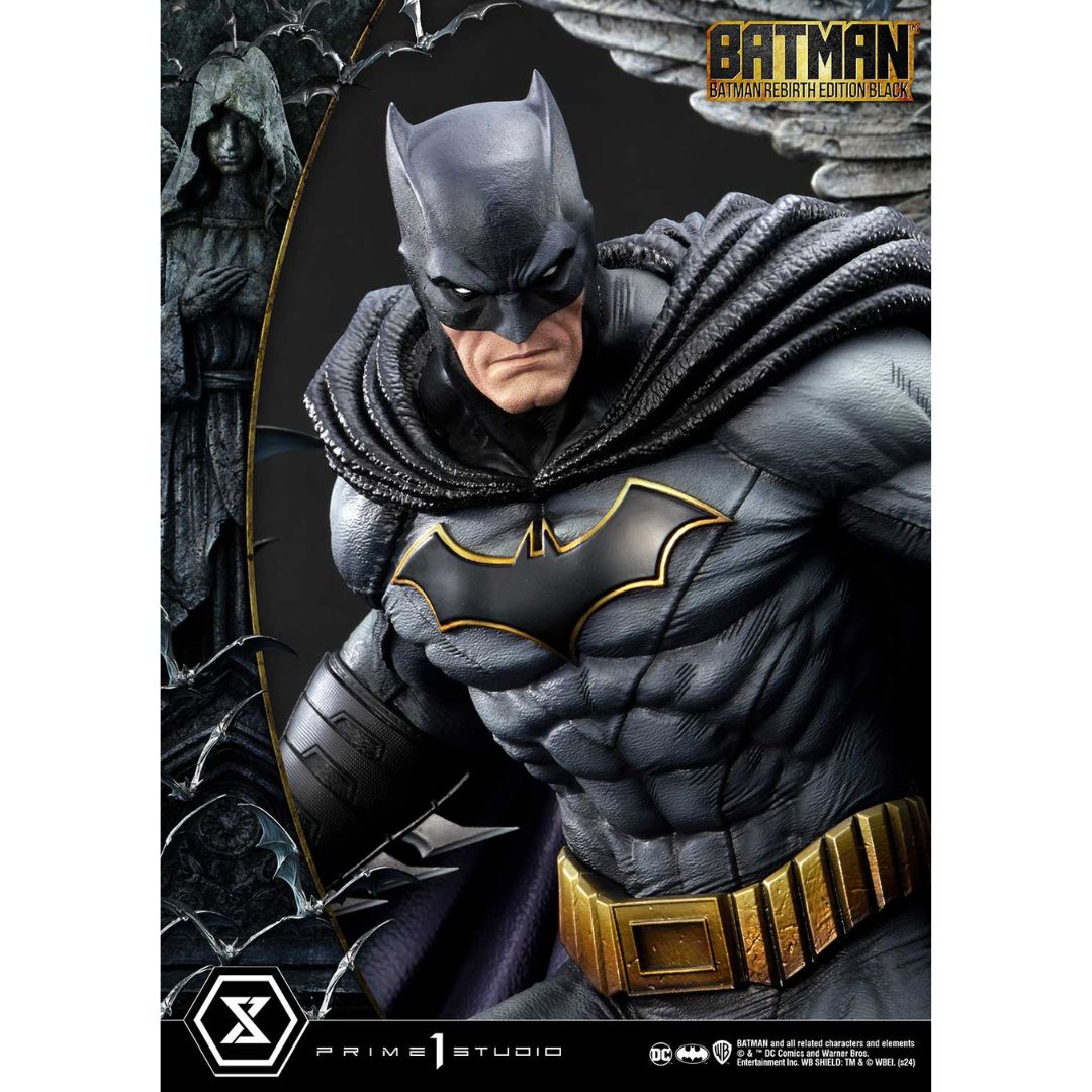 Batman Rebirth Edition (Black) By Prime1 Studios -Prime 1 Studio - India - www.superherotoystore.com