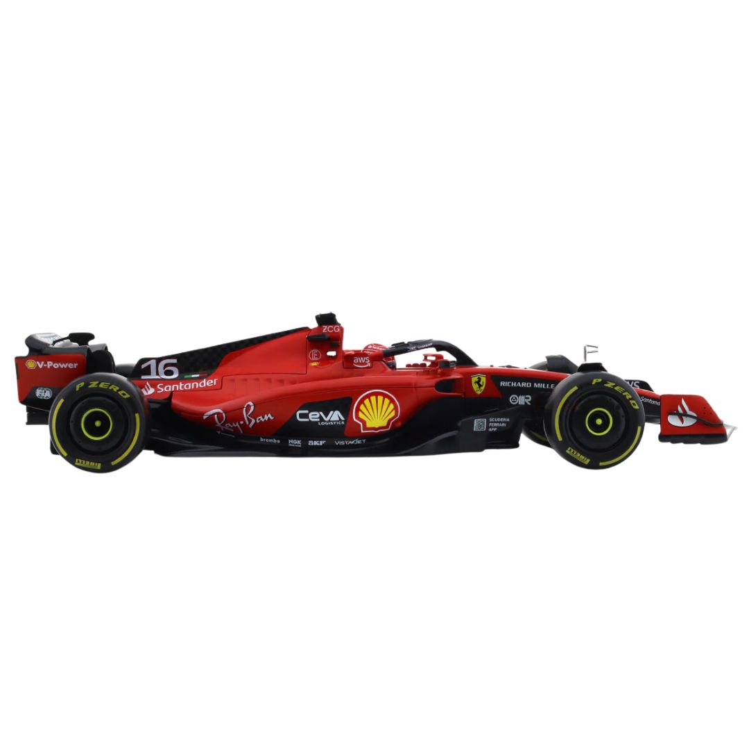 Ferrari 1:18 Scale  SF23 (Deluxe Version) by Bburago -Bburago - India - www.superherotoystore.com