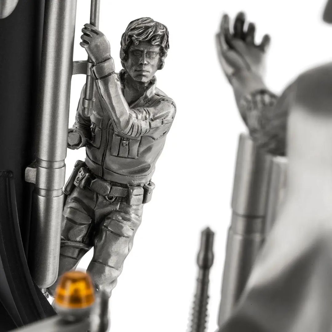 Limited Edition Luke Vs Vader Diorama By Royal Selangor