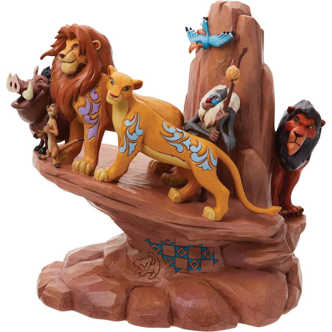 Lion King Carved in Stone Statue By Enesco -Enesco - India - www.superherotoystore.com