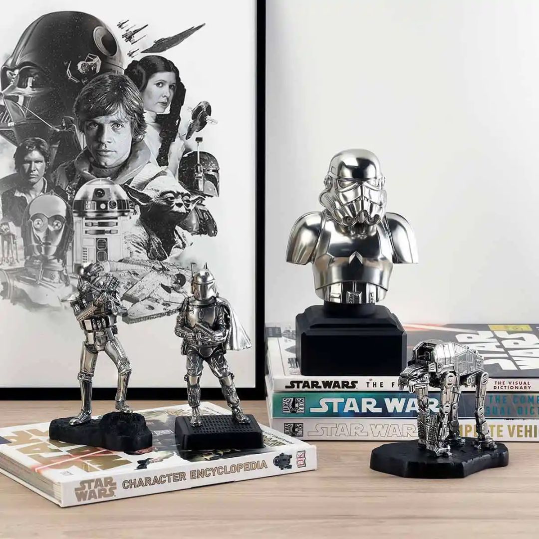 Boba Fett Figurine By Royal Selangor -Royal Selangor - India - www.superherotoystore.com