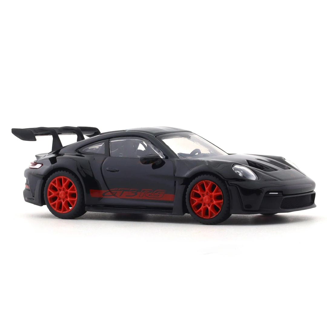 Porsche 911 GT3 RS Black 1:43 Diecast car by Bburago -Bburago - India - www.superherotoystore.com