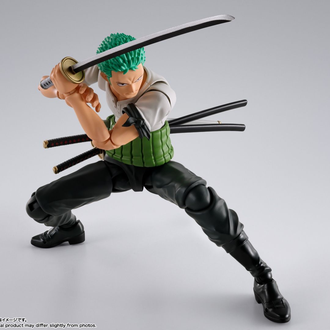 One Piece Roronoa Zoro Romance Dawn S.H.Figuarts  By Tamashii Nations -Tamashii Nations - India - www.superherotoystore.com