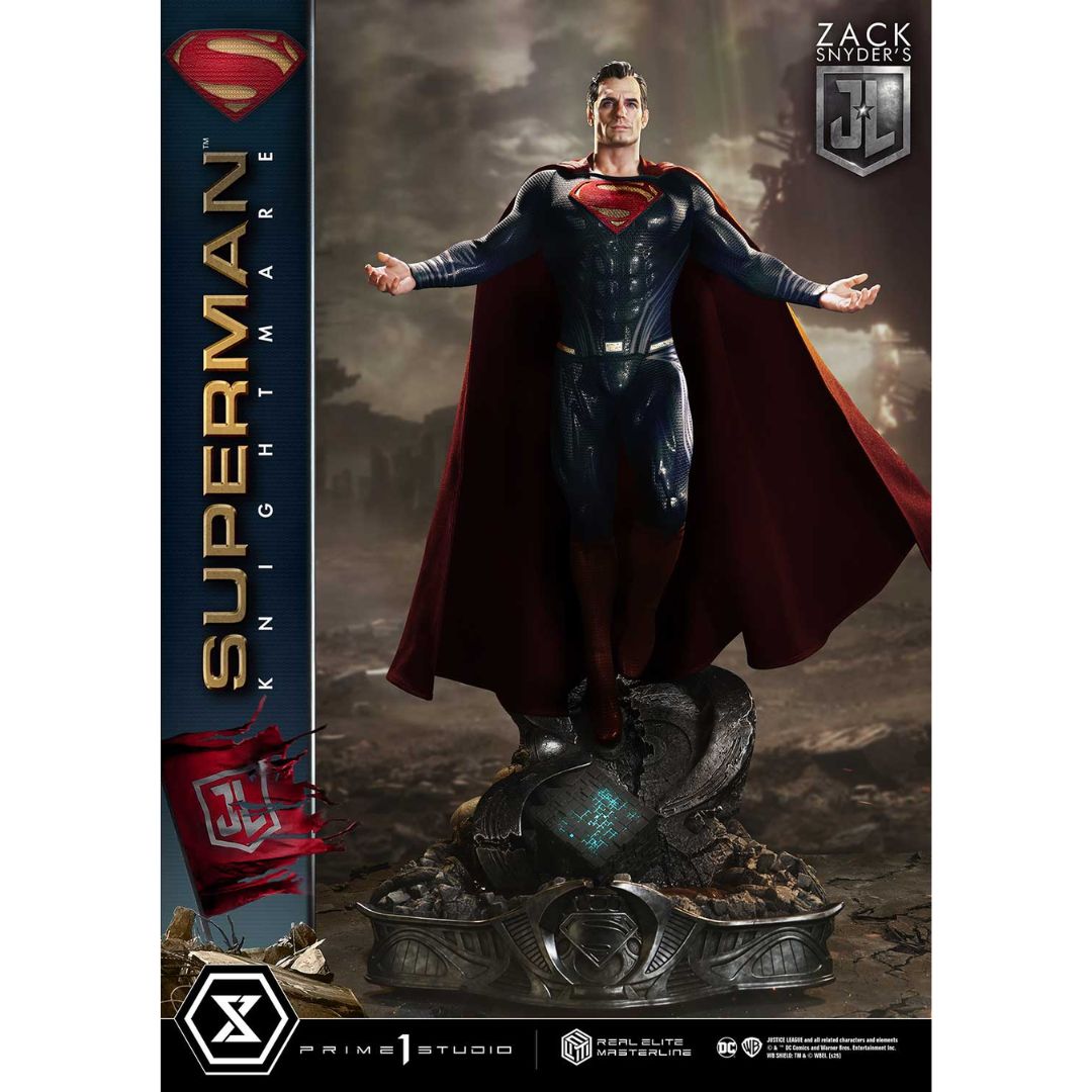 Justice League (Film) Superman Knightmare Color Edition Statue By Prime1 Studios -Prime1 Studios - India - www.superherotoystore.com