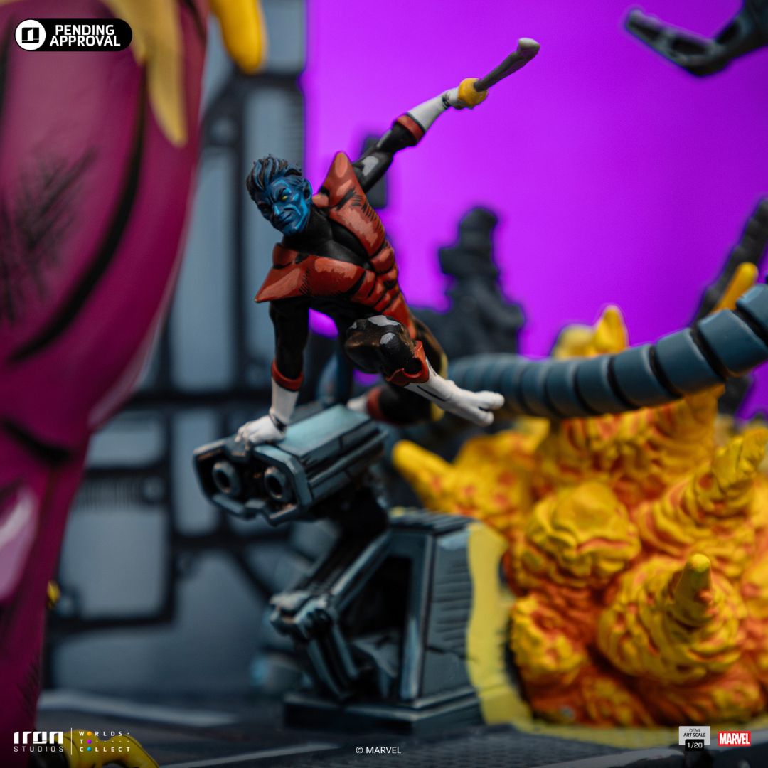 X-Men Danger Room B (Comics Version) Demi Art 1/20 Statue By Iron Studios -Iron Studios - India - www.superherotoystore.com