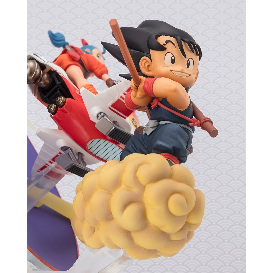 Dragon Ball Son Goku & Bulma Figuartszero By Tamashii Nations -Tamashii Nations - India - www.superherotoystore.com