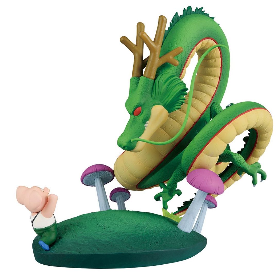 Dragon Ball Oolong And Shenron Dragon History Ii Revible Moment Statue By Bandai -Bandai - India - www.superherotoystore.com