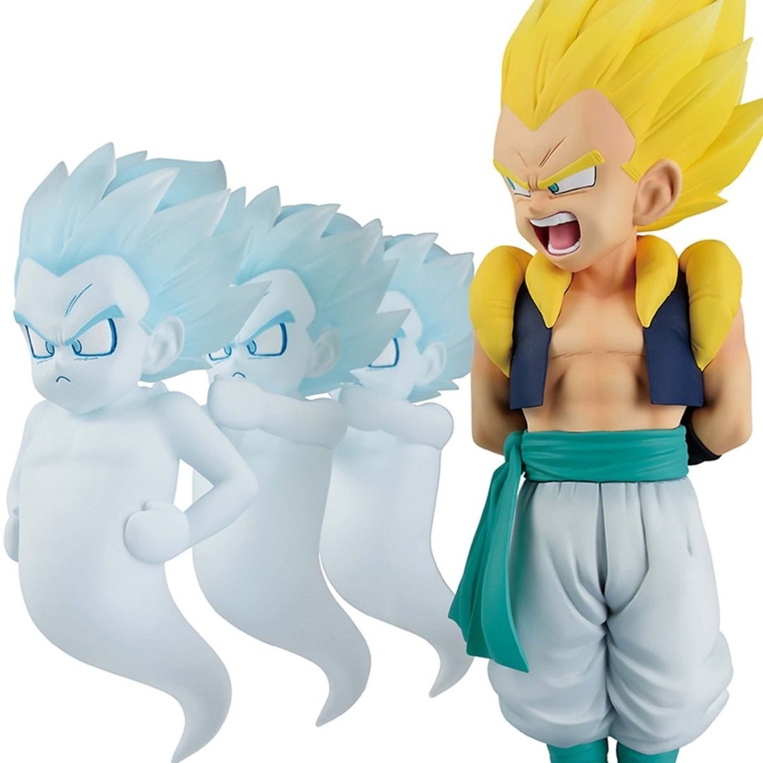 Dragon Ball Z Super Saiyan Gotenks And Ghost Dragon History Ii Revible Moment Statue By Bandai -Bandai - India - www.superherotoystore.com