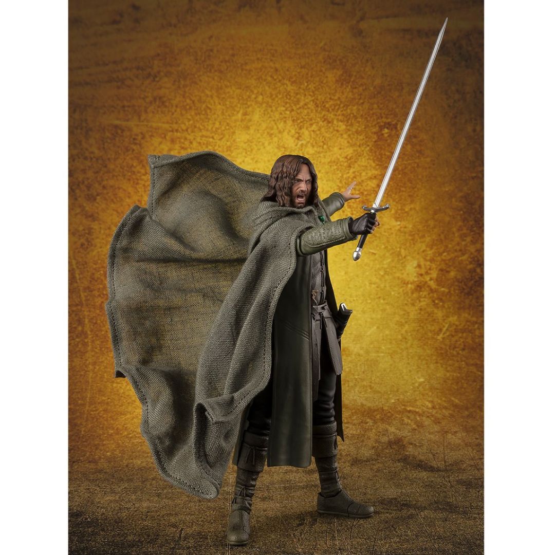 The Lord Of The Rings: The Fellowship Of The Ring Aragorn S.H.Figuarts By Tamashii Nations -Tamashii Nations - India - www.superherotoystore.com